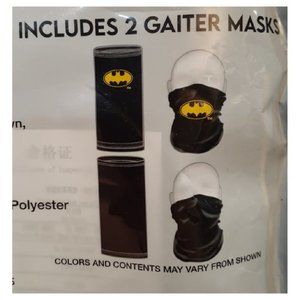 BATMAN 2 pack Gaiter Mask DC Comics